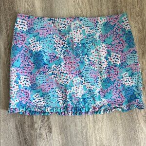 Lilly Pulitzer Ruffle trim Mini Skirt 4